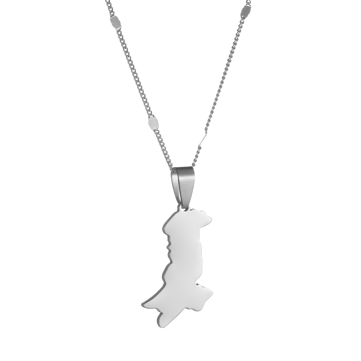 Women Fashion Pakistan - Colares paquistão com pingente de bandeira