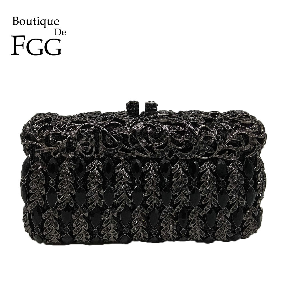 Women'S Fashion Boutique - Boutique de fgg elegante preto cristal