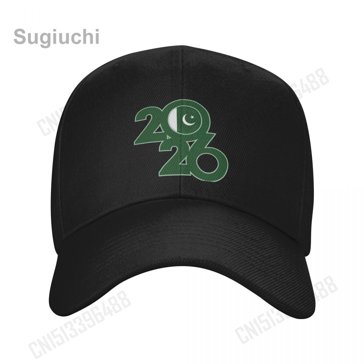 Women Fashion Pakistan - Bandeira do Paquistão com 2026 boné
