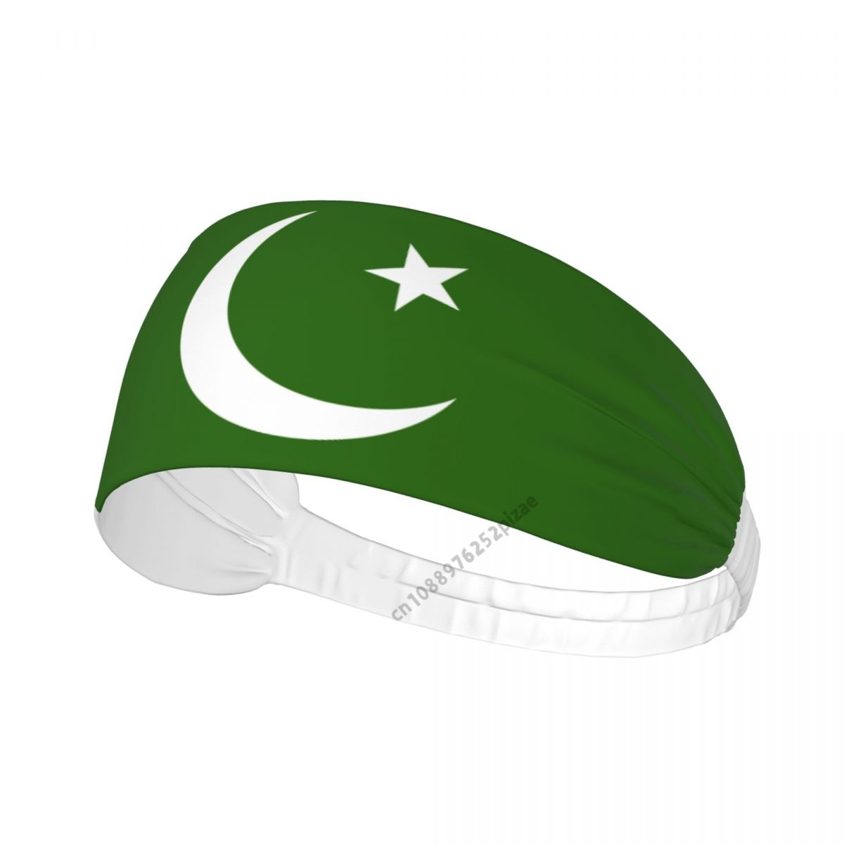 Women Fashion Pakistan - Faixas elásticas largas com bandeira do