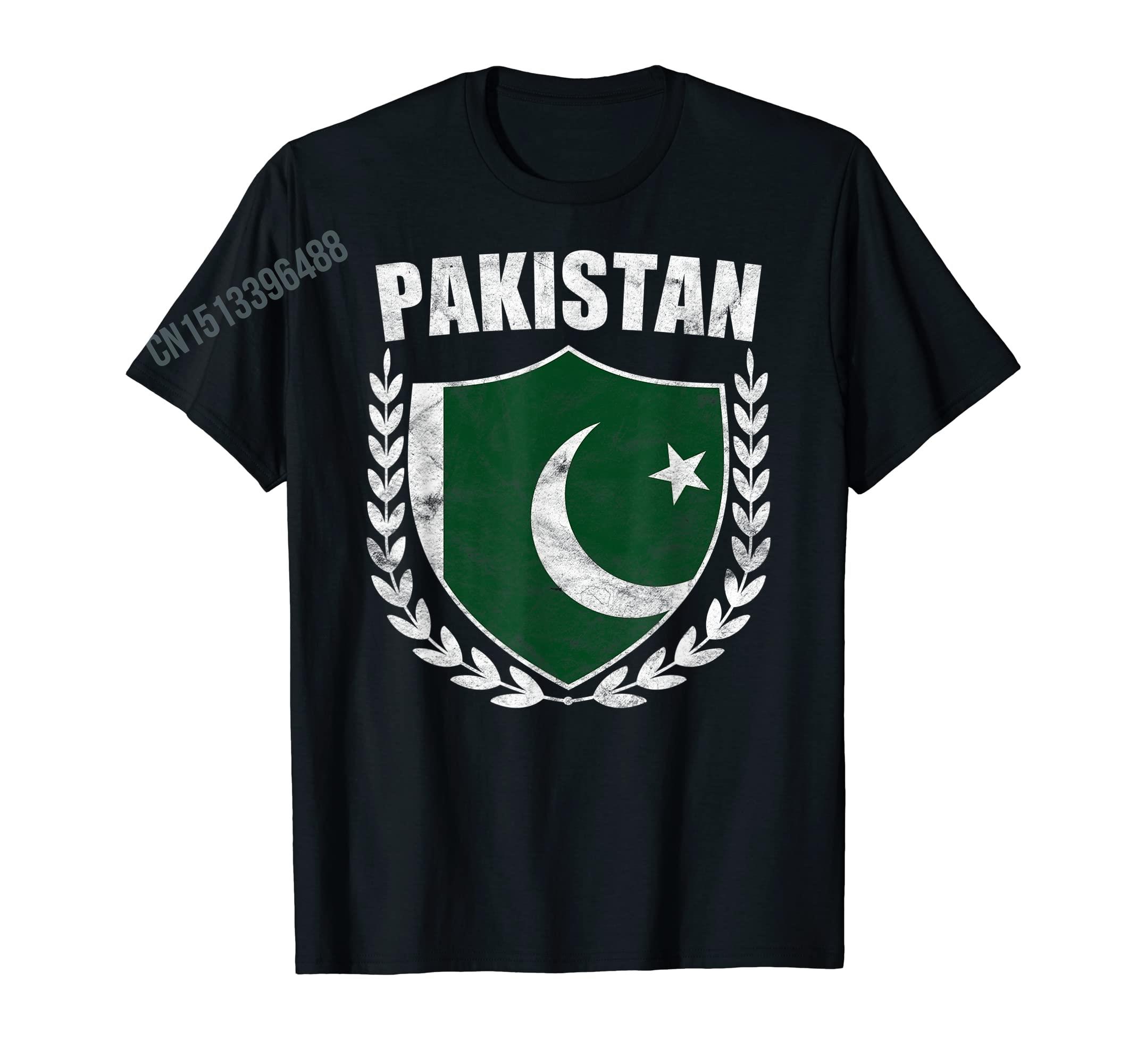 Women Fashion Pakistan - Mais design vintage angustiado bandeira paquistanesa