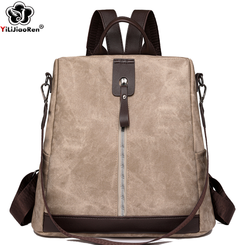 Women Fashion Online - Moda anti-roubo mochila feminina de alta