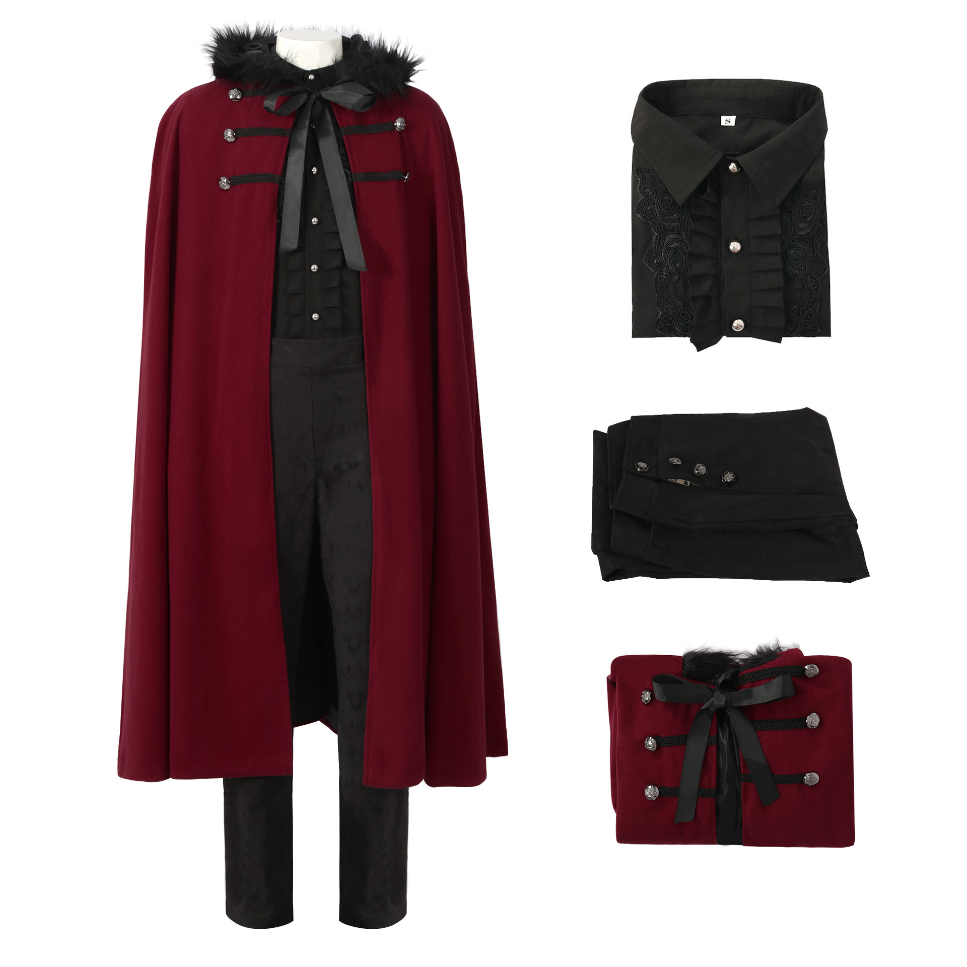 Women'S Fashion Victorian Era - Conjunto de Jaqueta e Vestido Estilo