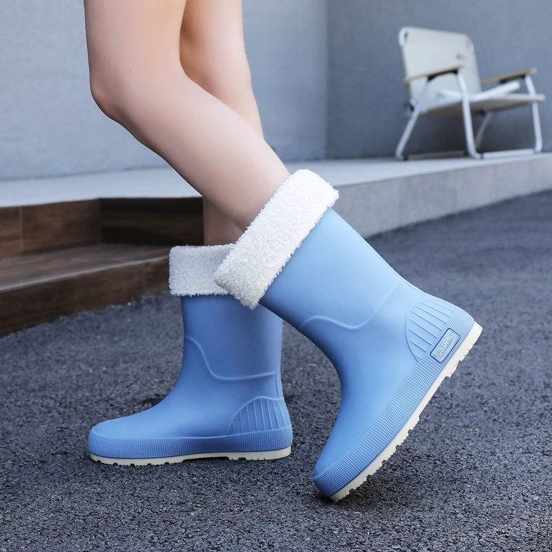 Botas de chuva femininas com f - Women Fashion Online avaliação e preço