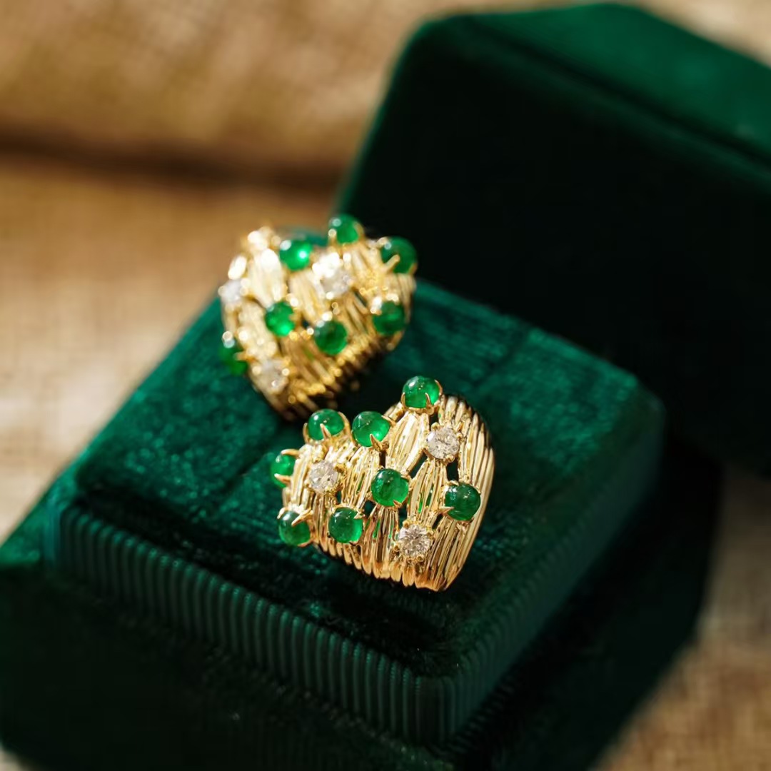 Retro14k ouro preenchido esmer - Women'S Fashion Victorian Era avaliação e preço