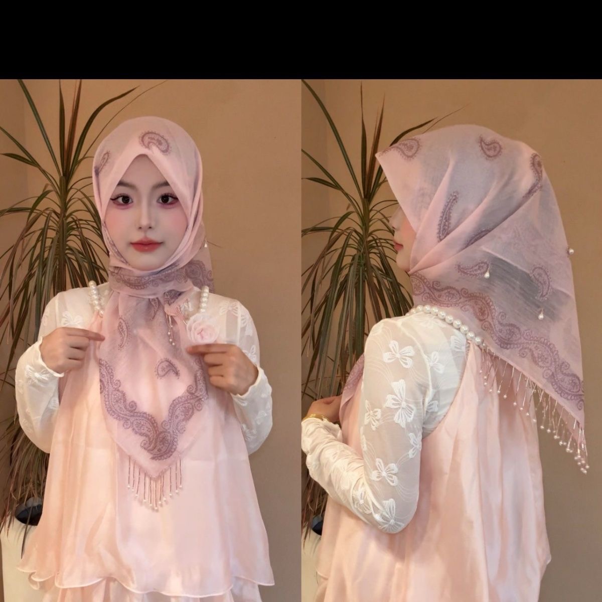 Hijab para Mulheres Muçulmanas - Women Fashion Malaysia avaliação e preço