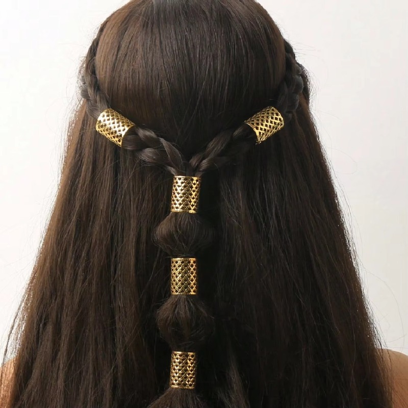 5 Peças de Presilhas de Cabelo - Women'S Fashion Rings Gold avaliação e preço