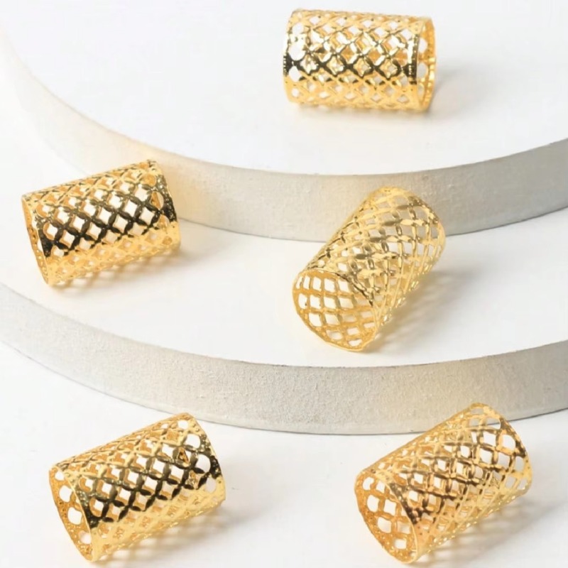 5 Peças de Presilhas de Cabelo - Women'S Fashion Rings Gold avaliação e preço