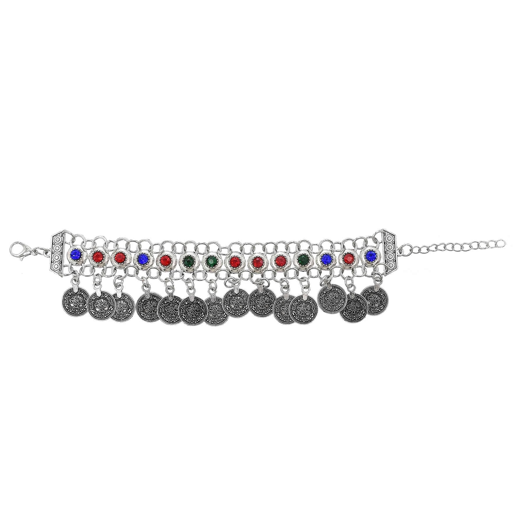 Pulseira de cristal colorido p - Women Fashion Pakistan avaliação e preço