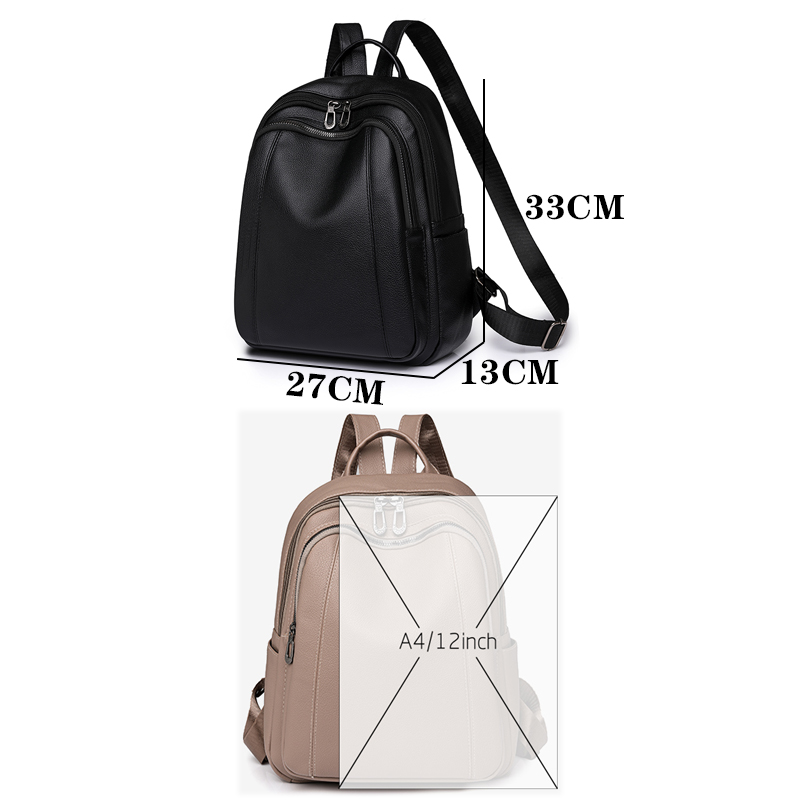 Mochila de couro de alta quali - Women Fashion Online avaliação e preço