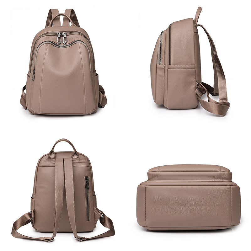 Mochila de couro de alta quali - Women Fashion Online avaliação e preço