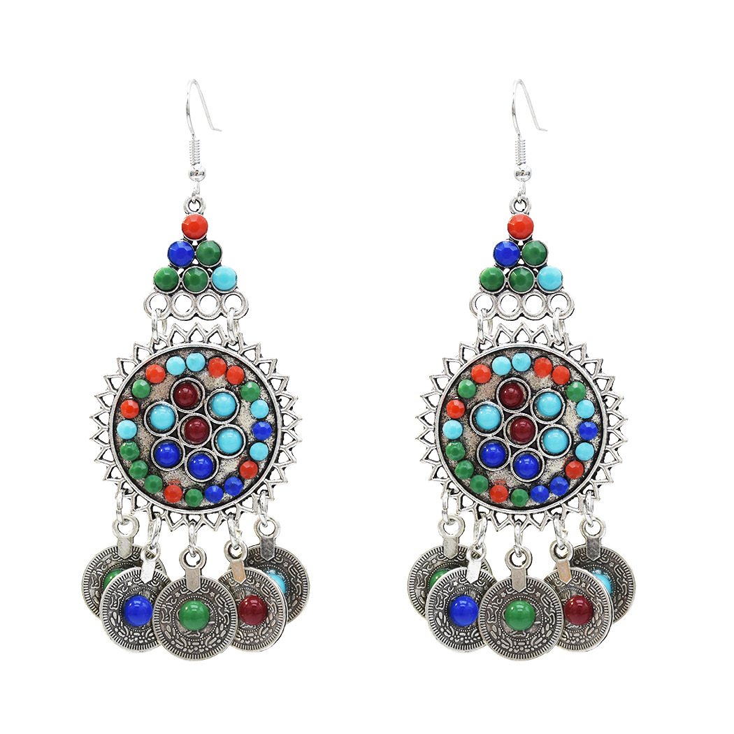 Paquistão étnico colorido grân - Women Fashion Pakistan avaliação e preço