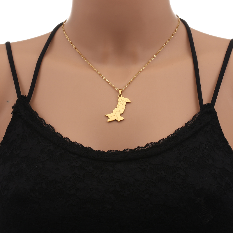 Mapa do paquistão com pingente - Women Fashion Pakistan avaliação e preço