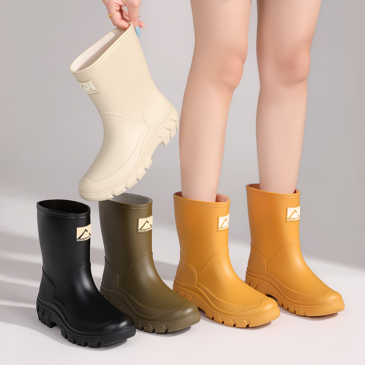 Botas de Chuva Femininas de Ca - Women Fashion Online avaliação e preço