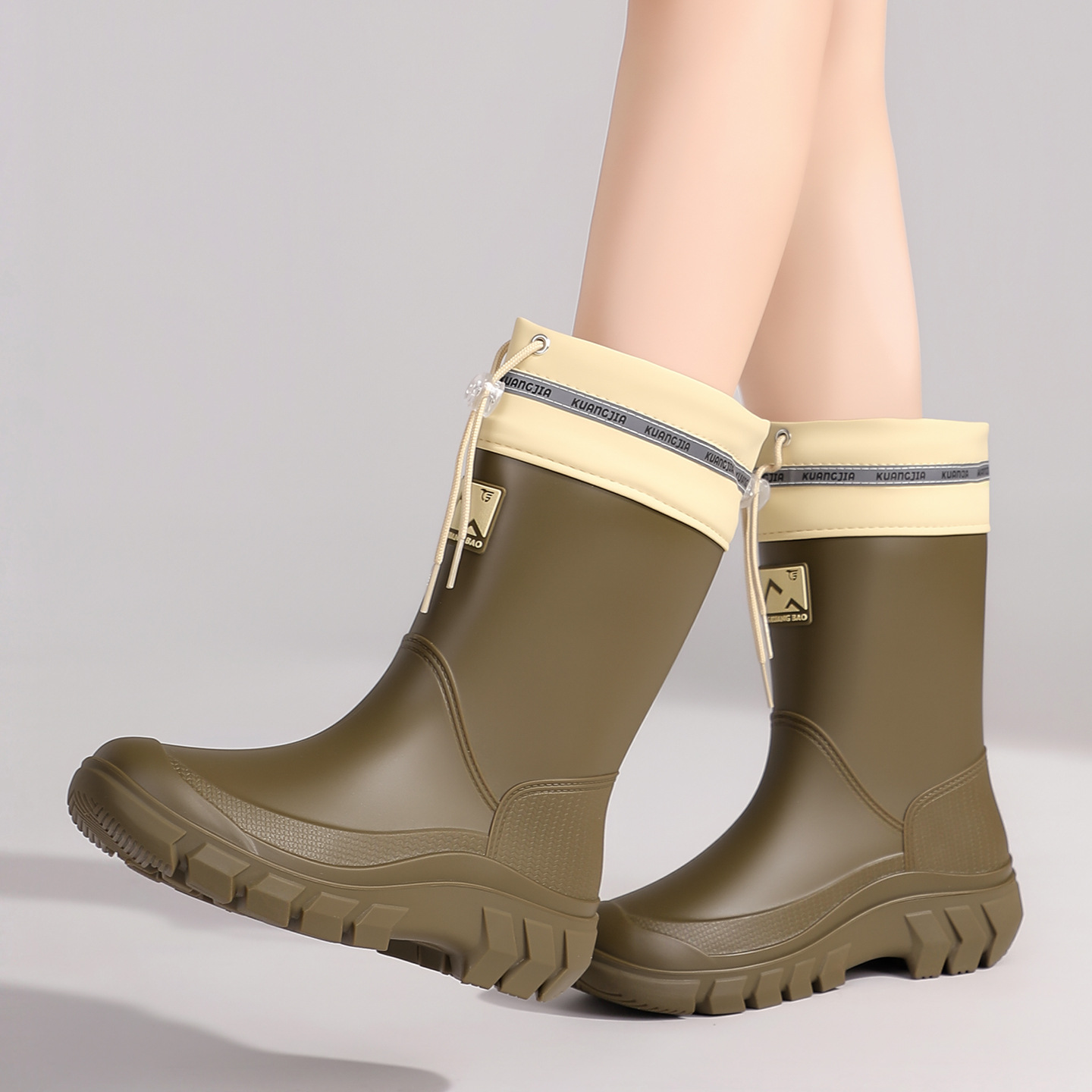 Botas de Chuva Femininas de Ca - Women Fashion Online avaliação e preço