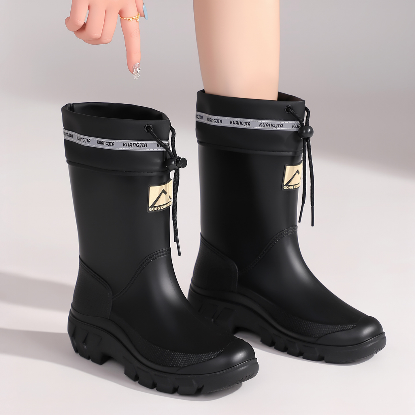 Botas de Chuva Femininas de Ca - Women Fashion Online avaliação e preço