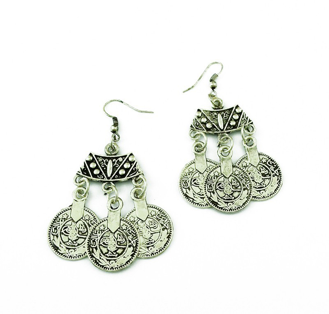 Conjunto de Brincos e Colar Pr - Women Fashion Pakistan avaliação e preço