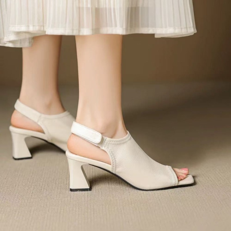 Sandálias Femininas de Couro U - Women Fashion Trend 2026 avaliação e preço