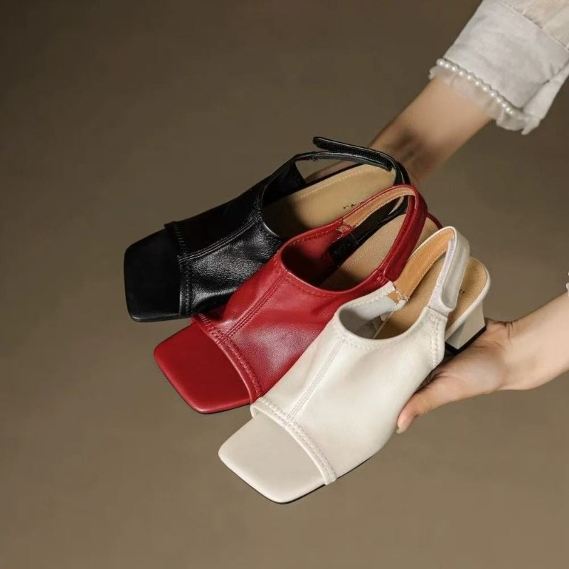 Sandálias Femininas de Couro U - Women Fashion Trend 2026 avaliação e preço